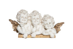 KAİDELİ 3'LÜ SEVİMLİ MELEK 10X34 CM KREM-GOLD (HYK1257) - 3