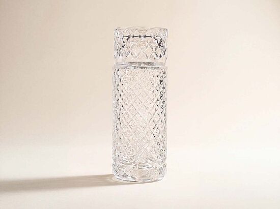 KATRE BAŞUCU SÜRAHİSİ 8X22,5 CM730 ML ŞEFFAF - 1