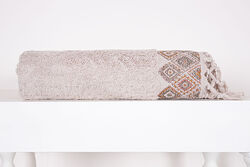 KILIM DESEN HAVLU 70X140 BEJ - 5