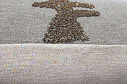 KIRLENT 35X50 CM -KREM/YEŞİL- 2518 - 5