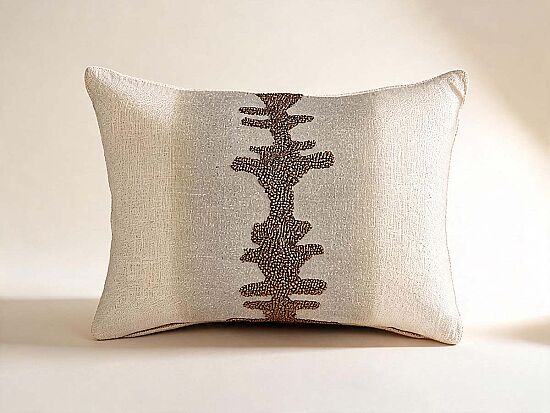 KIRLENT 35X50 CM -KREM/YEŞİL- 2518 - 1