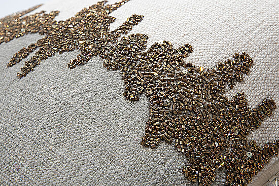 KIRLENT 45x45 CM - KREM / YEŞİL -2470 - 3