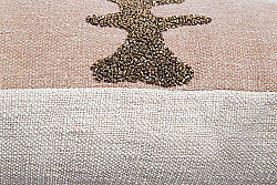 KIRLENT 35X50 CM-KREM/KİREMİT - 2517 - 5