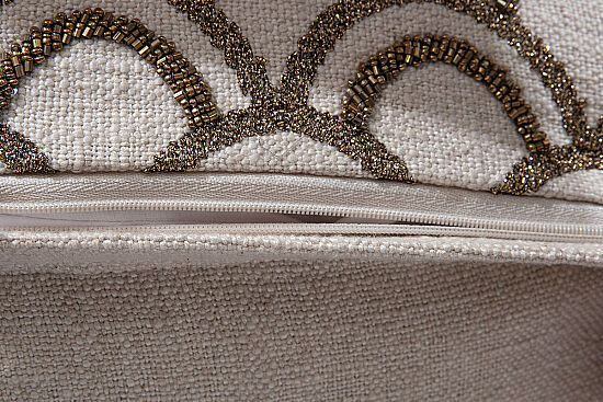 KIRLENT 35x50 CM - KREM /KİREMİT - 1106 - 5