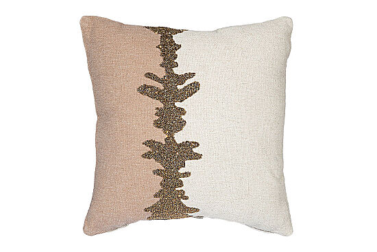 KIRLENT 45x45 CM- KREM/KİREMİT -2470 - 2
