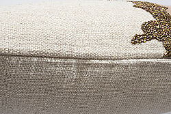KIRLENT 45x45 CM- KREM/KİREMİT -2470 - 5