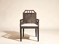 KOLLU SANDALYE KAHVE 58x62x95cm 3601.DP - 2