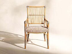KOLLU SANDALYE GRİ 53x62x96cm 276.SGW - KERVAN