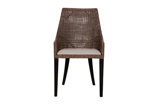 KOLLU SANDALYE KOYU KAHVE 54x56x95cm 3402.ADP - 5