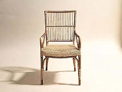 KOLLU SANDALYE KOYU SİYAH 53x62x96cm 276.BS - KERVAN