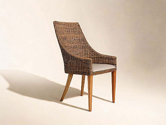 KOLLU SANDALYE KREM 54x56x95cm 3402.CGL - 2