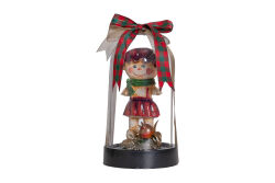 KURABİYE KIZ FANUS ARANJMAN 12X21 CM - 3