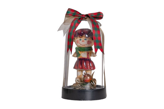 KURABİYE KIZ FANUS ARANJMAN 12X21 CM - 3