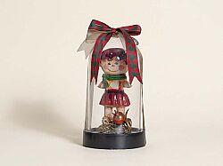 KURABİYE KIZ FANUS ARANJMAN 12X21 CM - KERVAN