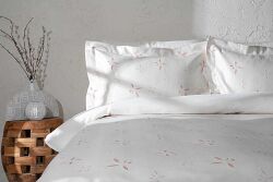 LADİS PİKE-YATAK ÖRTÜSÜ 240x250 3 PRC KREM-SOMON - KERVAN