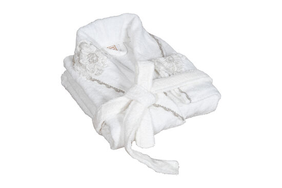 LAMINS BORNOZ KREM S/M BEDEN - 8