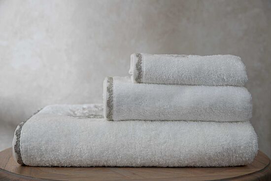 LAMINS HAVLU KREM 30x50cm - 1