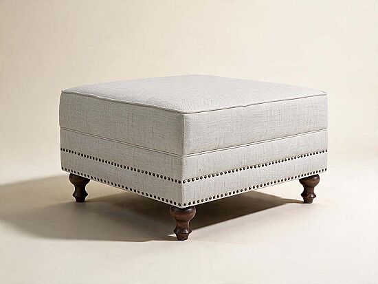LAUREN PUF KREM 80x90x50cm - 1