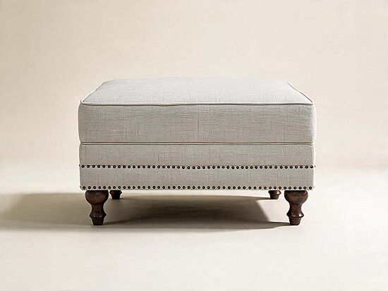LAUREN PUF KREM 80x90x50cm - 2