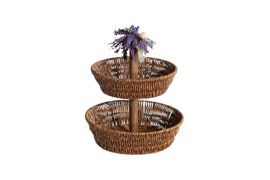 LAVENDER 2 KATLI SUNUMLUK 28X34 CM (AHŞAP BORULU) (SPT-336) - 3