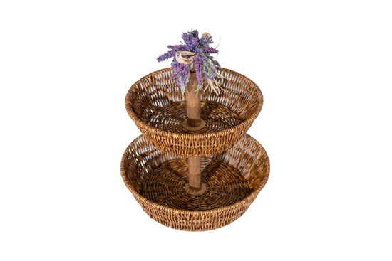 LAVENDER 2 KATLI SUNUMLUK 28X34 CM (AHŞAP BORULU) (SPT-336) - 2