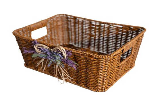 LAVENDER DİKD. SEPET (L) 26X36 CM (SPT-275) - 2
