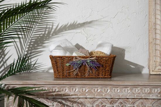 LAVENDER DİKD. SEPET (M) 23X33 CM (SPT-275) - 5