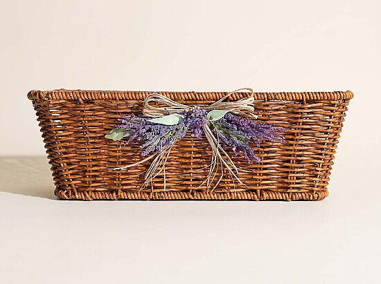 LAVENDER DİKD. SEPET (M) 23X33 CM (SPT-275) - 1