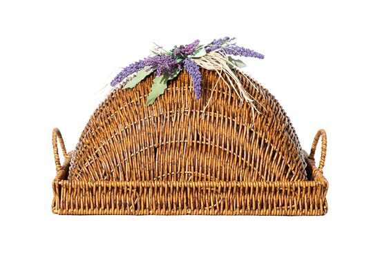 LAVENDER KAPAKLI DİKD. TEPSİ (M) 25X35 CM (SPT-279) - 4