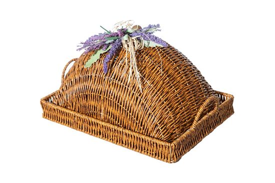LAVENDER KAPAKLI DİKD. TEPSİ (M) 25X35 CM (SPT-279) - 2