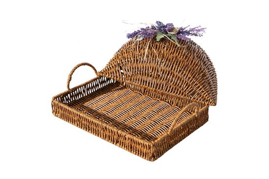 LAVENDER KAPAKLI DİKD. TEPSİ (S) 22X31 CM (SPT-279) - 2