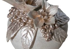 LAVİN VAZO BÜYÜK 25X33 CM KREM-GOLD(DY) - 2