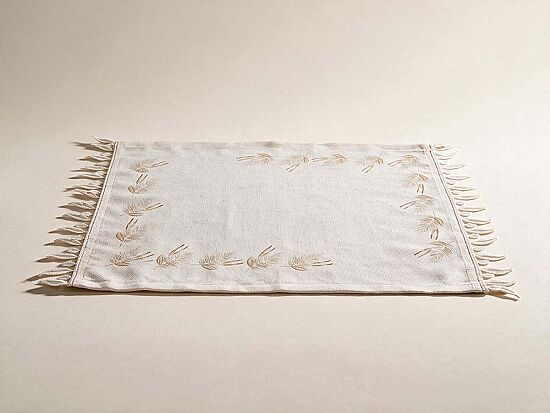 LEAFY 35X50 AMERİKAN ECRU - 1