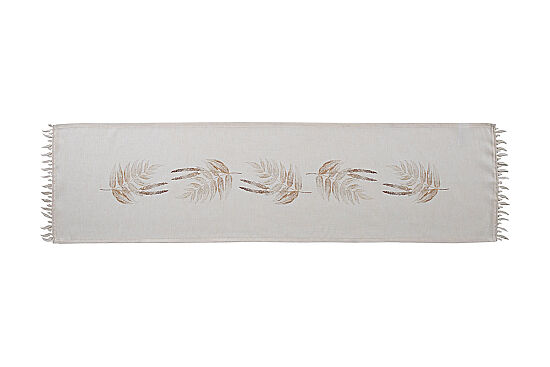 LEAFY 40X140 RUNNER ECRU - 2