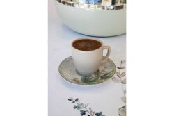 LEAFY 6'LI TÜRK KAHVESİ FİNCAN TAKIMI 110 CC (6 FİNCAN+6 TABAK) - 4
