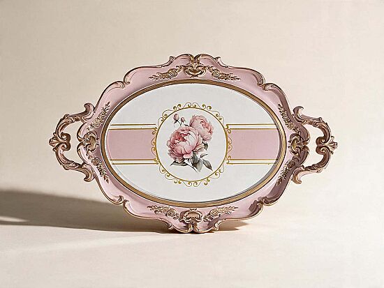LEMİS-2 TEPSİ 29x48 cm PEMBE - 1