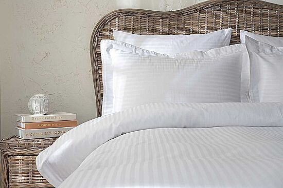 LENA-2 NEVRESİM TAKIMI 200X220 CK 6 PRC BEYAZ - 2