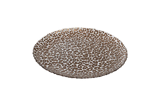 LEONA SERVİS TABAĞI 28 CM KAHVERENGİ (13919) - 2