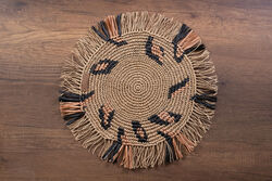 LEONIDAS 45X45 CM YUVARLAK SUPLA NATURAL - HOME SWEET HOME
