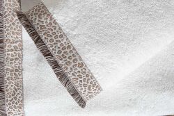 LEOPART 90X150 HAVLU ECRU - 4