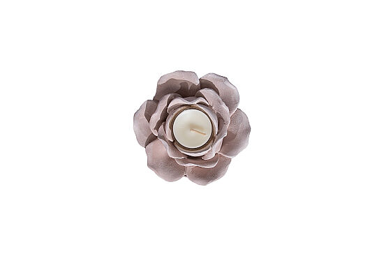 LESTİNA GÜL TAŞLI KOKU ŞİŞESİ 12x10,5 cm 150 CC PUDRA - 3