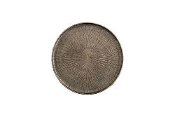 LINK YAN SEHPA MERMER TABAN ANTİK ALTIN 40X40X55 CM 45856 - 3