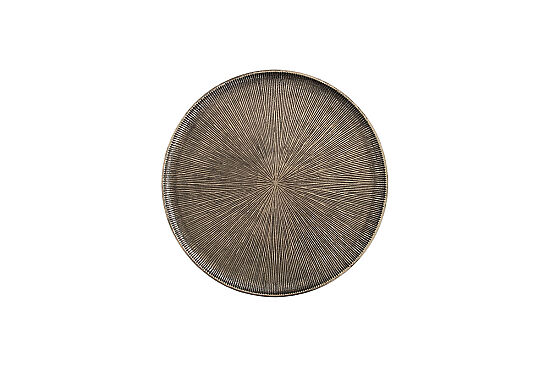 LINK YAN SEHPA MERMER TABAN ANTİK ALTIN 40X40X55 CM 45856 - 3