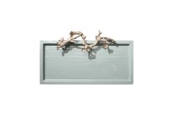 LOESS Comfort Sage Dekoratif Tepsi 60,5 cm L , 33 cm W , 5 cm H ( 25271 ) - 3