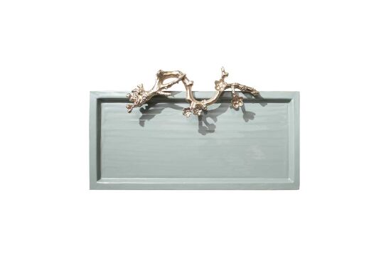 LOESS Comfort Sage Dekoratif Tepsi 60,5 cm L , 33 cm W , 5 cm H ( 25271 ) - 3