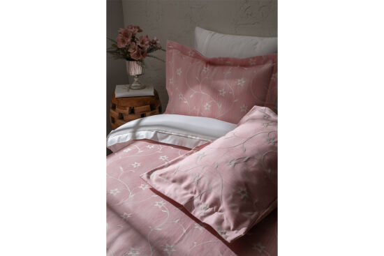 LORESSA PİKE-YATAK ÖRTÜSÜ 240x250 3 PRC PEMBE - 5