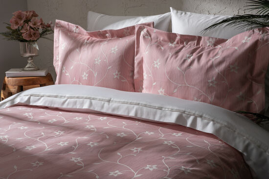 LORESSA PİKE-YATAK ÖRTÜSÜ 240x250 3 PRC PEMBE - 2