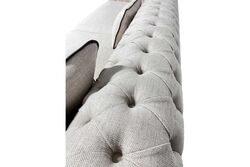 LUCA DORTLU KOLTUK CHESTER KAPITONELI BEJ 100x275x80cm (COSMIC B 21541-04) - 7