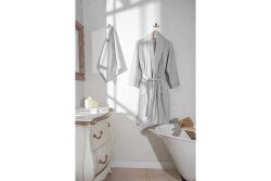 LUİZA İKİLİ BORNOZ SET SEDİR MİNT - 3