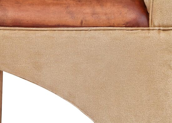 M-16682 SANDALYE DERI+KANVAS 50x50x102cm - 5